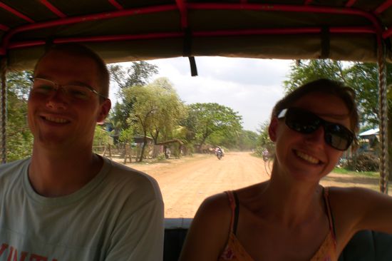 Wolter und Brigitte aus Holland im Tuk Tuk