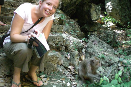 Da waren die Affen noch freundlich