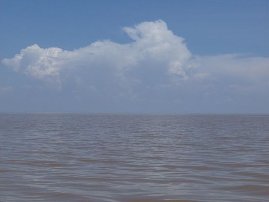 Der Tonlé Sap See...