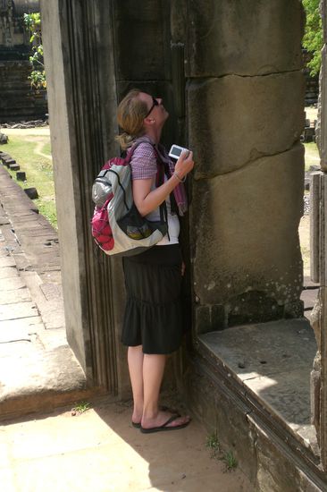 Und man sucht sich schattige Plätzchen...