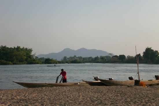 Von dort ging es los nach Don Det