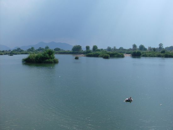 Trini in ihrem Tubingring