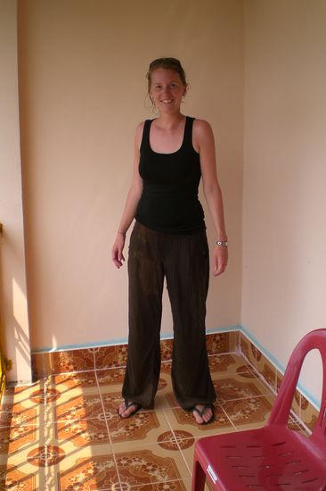 Bei Maike sieht man es nicht so deutlich...