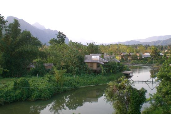 Blick vom Balkon rechts