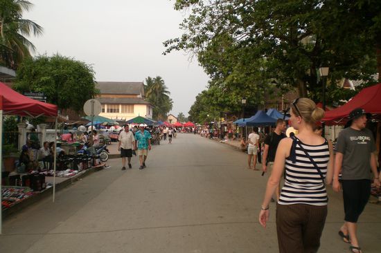 Innenstadtbereich von Luang Prabang