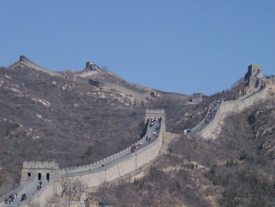 nochmals Mauer in Badaling