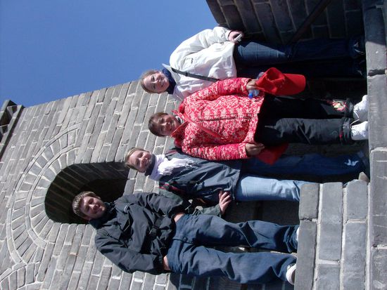 Wir waren die Attraktion fuer diese Chinesin