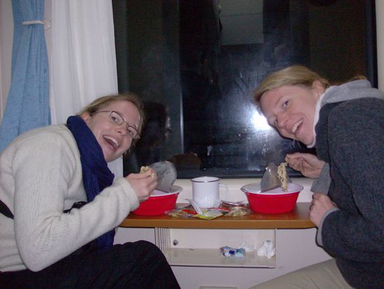 ...Chinesen! Leckere Instant-Nudeln 