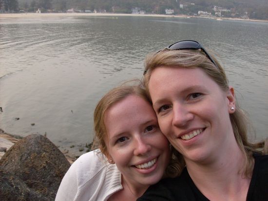 Im Hintergrund deutlich erkennbar: ein Strand!