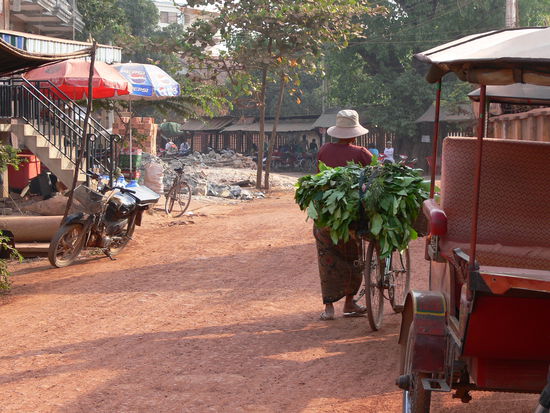 Schnappschuss auf der Strasse vor unserem Guesthouse