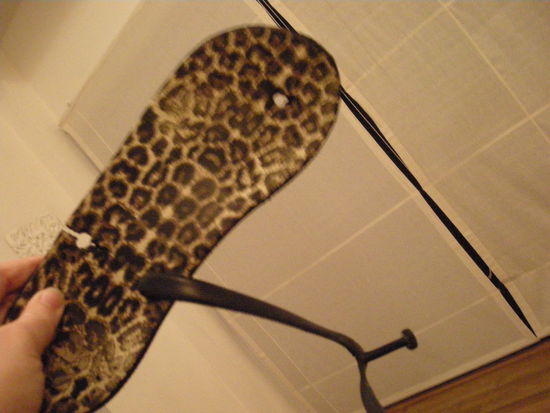 Meine Flip Flops nach der Party - ab in den Muell.