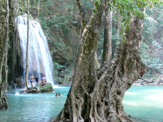 hier waren wir auch schwimmen