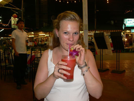 geliebter Wassermelonen-Shake