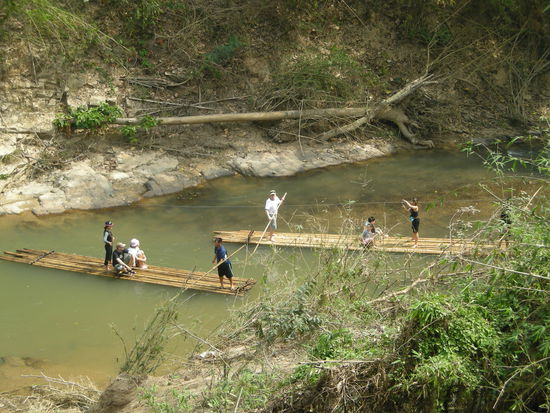 Bamboo Rafting