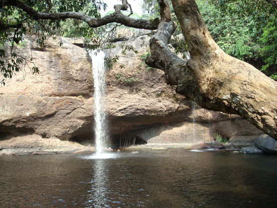 Leo's Wasserfall... sooooo hoch war der gar nicht...