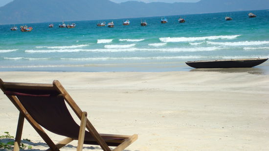 mein Platz an der Sonne... ein bisschen viele Touris, aber sonst... HIER sind wirklich nur Traveller!