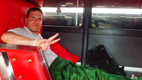 Im Porno-Tourbus. Ich bin ein Rockstar!