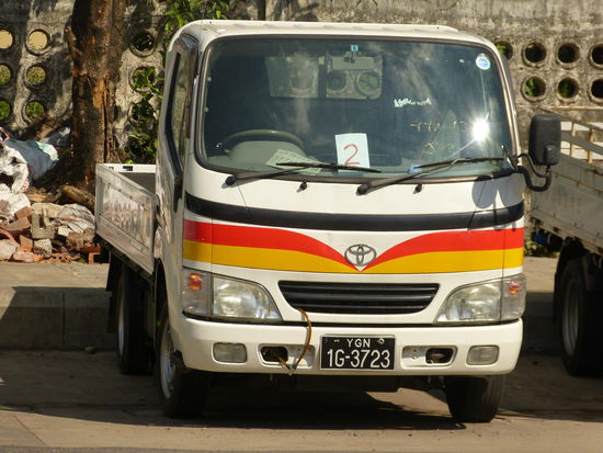 Wir dachten kurz, das wäre unser Bus... 