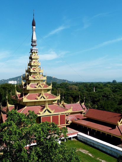 Tempel am Palasteingang