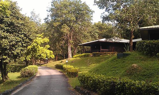 Sheraton Langkawi Beach Resort, oben unsere Hütte