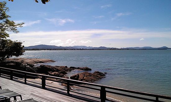 Ja, es hat nicht nur geregnet. Anfangs hatten wir Glück...