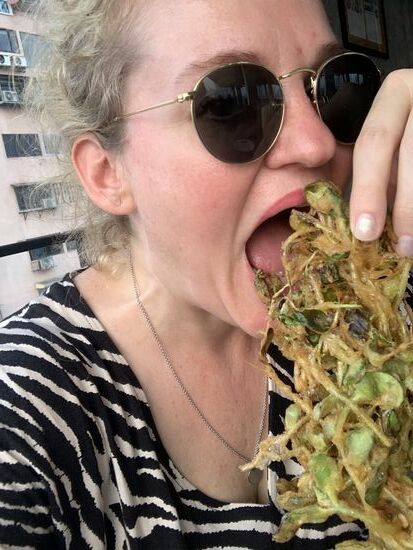 Keine Ahnung, was ich da esse, aber es ist frittiert, also mag ich es 