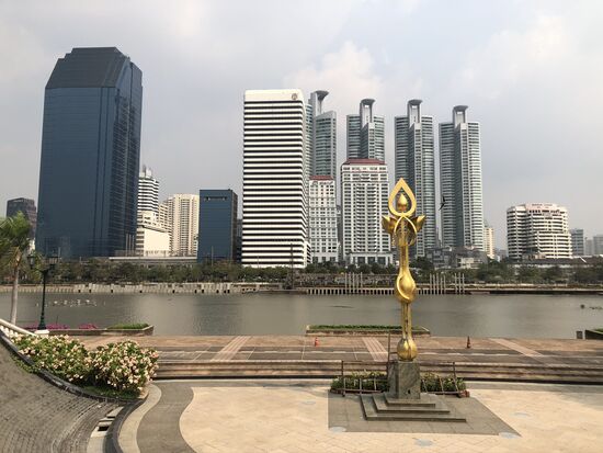 Das einzige Highlight im Benjakiti-Park