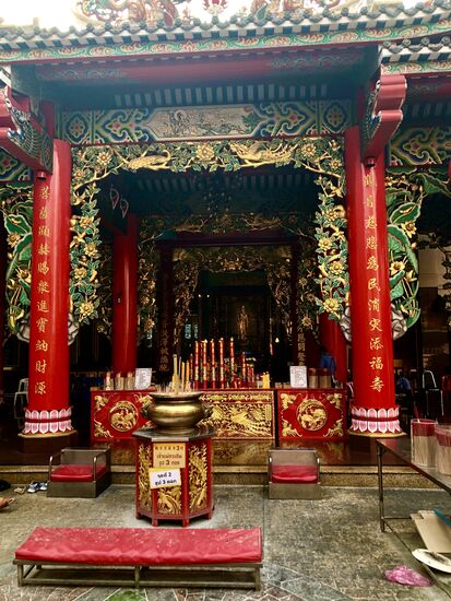 Chinesischer Tempel in Chinatown