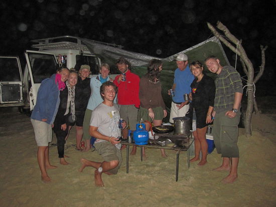 Kochen gemeinsam mit meiner Truppe