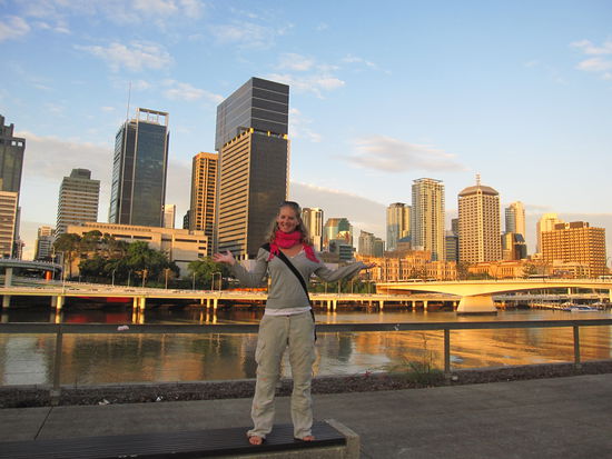 Annette praesentiert Brisbane