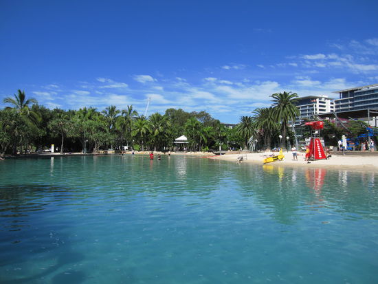 die Lagune von Brisbane