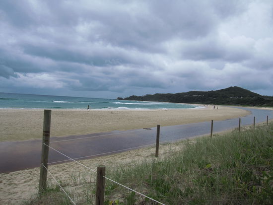 Byron Bay...sieht schon wieder aus wie an der Ostsee