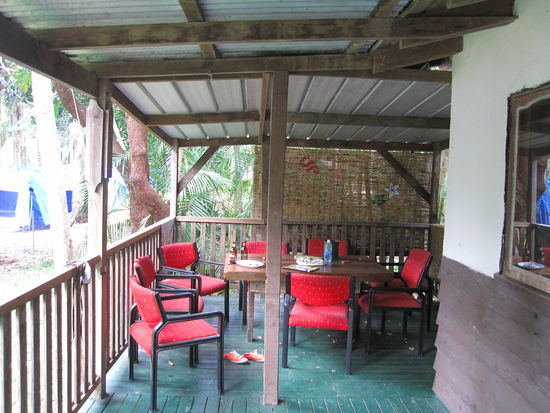 das war unsere Terasse 