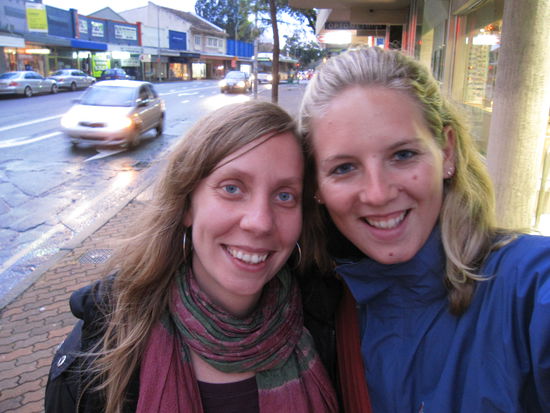 Annette trifft Hanna aus Chile (ihre Eltern sind Belgier)