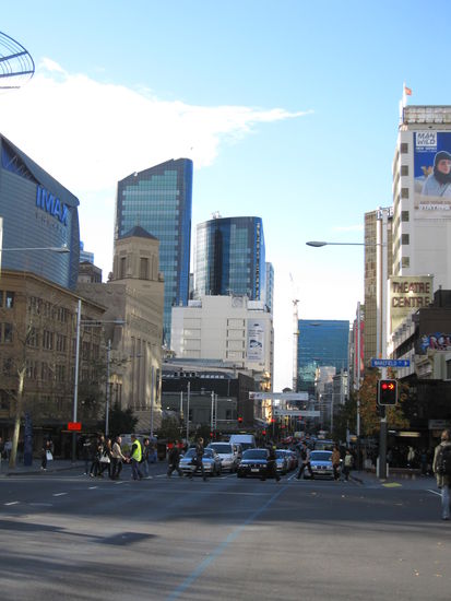 Queensstreet - DIE Shoppingstrasse in Auckland