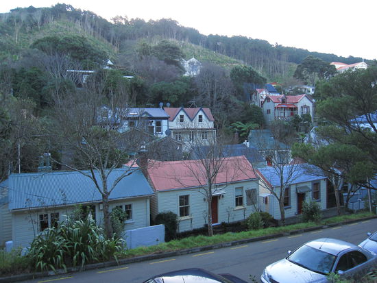 schoene Haeuser in Wellington
