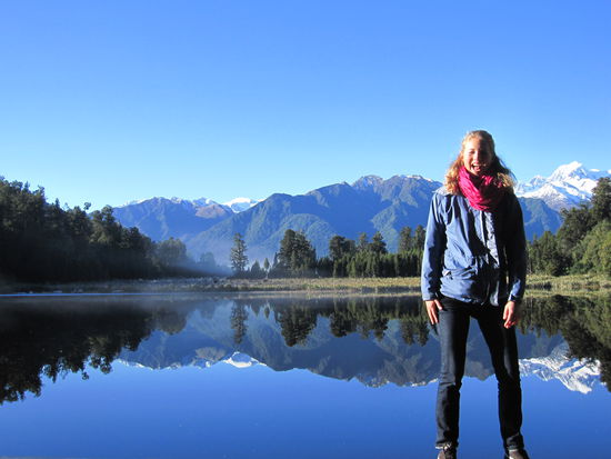 Annette auf Position