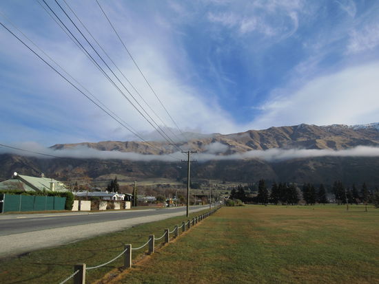 und noch einmal ein Blick auf die Berge