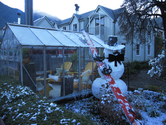 schöne Winterdekoration