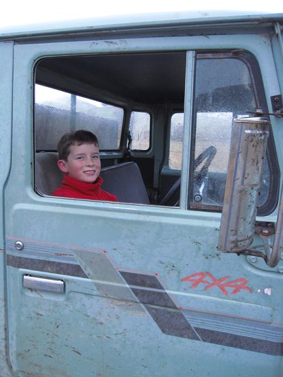 der kleine Bauersjunge!  Süss, ne?