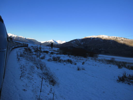 ja, Schnee gab es auch