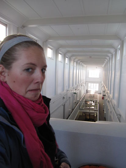 Ich im Gefängnis...das war ganz schön unheimlich hier!