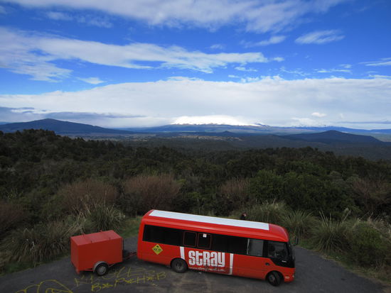 auf dem Weg nach Auckland