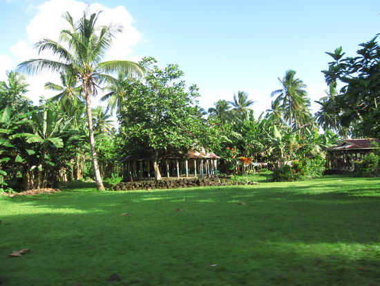 typische Eindrücke auf Samoa