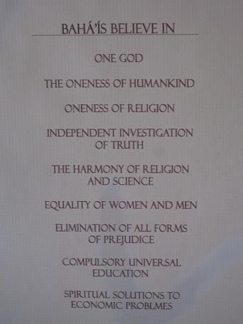 die Regeln der Bahá'í Religion