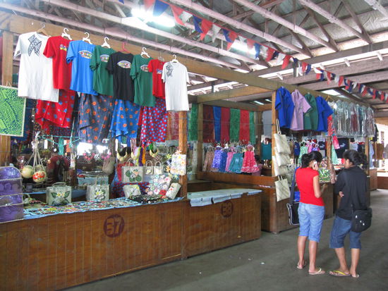 auf dem Flea Markt in Apia