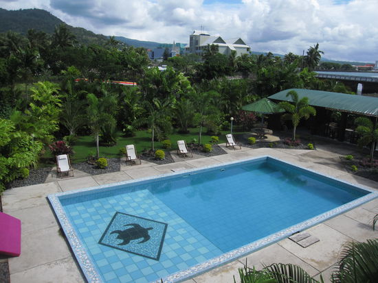 mein Schwimmbad im Hotel