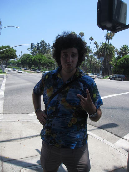 mit Adam, dem lustigsten und durchgeknalltesten Guide, den man haben kann, ging es nach Beverly Hills