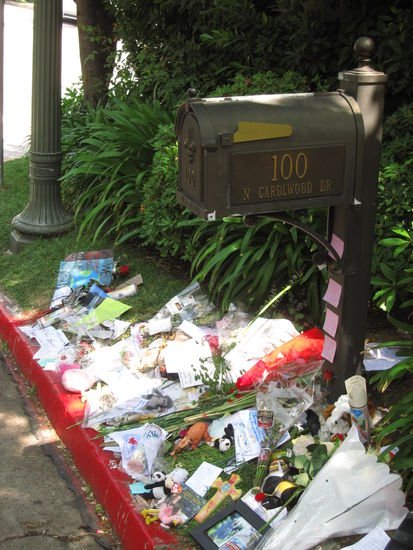 hier ist Michael Jackson gestorben