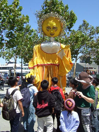 Straßenleben in San Fran